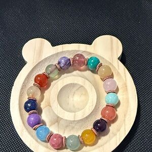 Colorful Mixed Quartz Beaded Bracelet